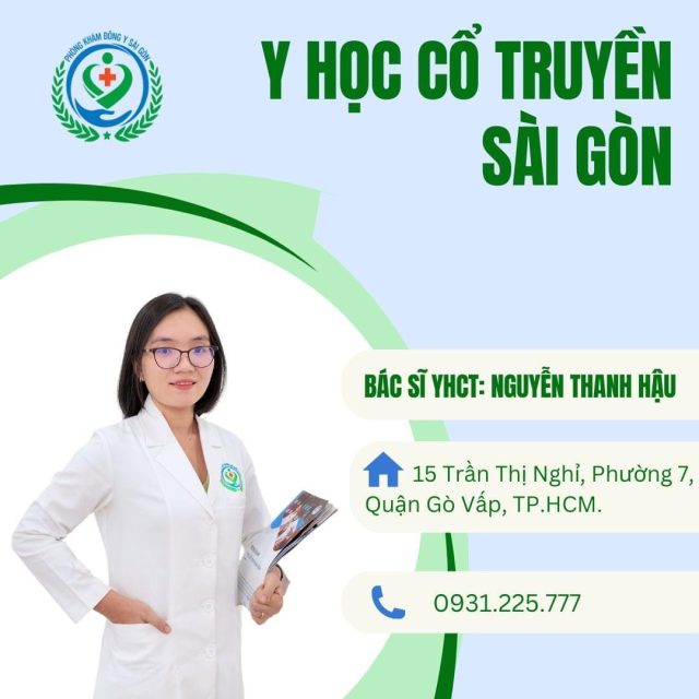 Bác sĩ Nguyễn Thanh Hậu điều trị cấy chỉ giảm béo tại phòng khám y học cổ truyền Sài Gòn