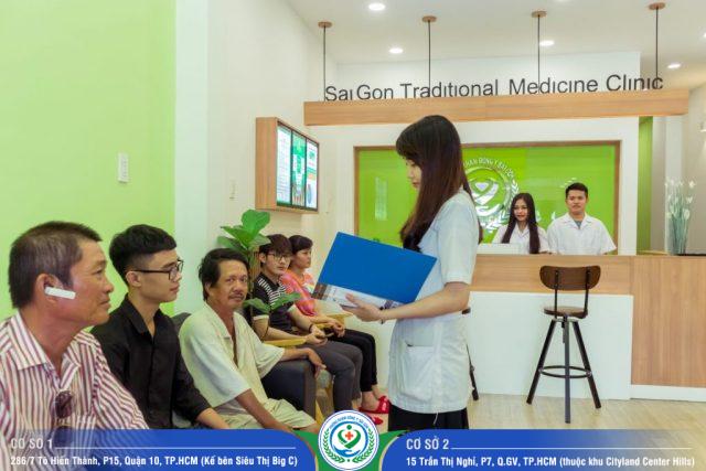 Phòng chờ - Phòng khám Y học cổ truyền Sài Gòn