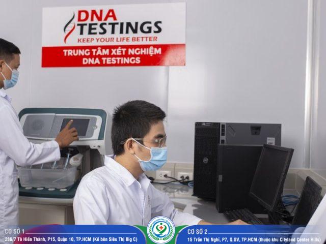 Điểm thu mẫu trung tâm xét nghiệm DNA Testings